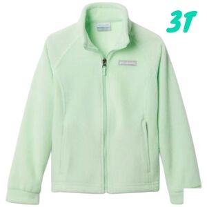 Columbia 3T Benton Springs Fleece Jacket Mint Green Zip Up Jacket Layer Hiking
